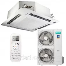 Інверторні КОНДИЦІОНЕР спліт-системи КАСЕТНОГО ТИПУ HISENSE HEAVY DC INVERTER AUC-60UR6SPHB3